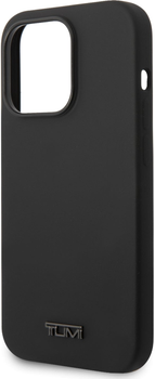 Etui TUMI Liquid Silicone MagSafe do Apple iPhone 14 Black (3666339075392)