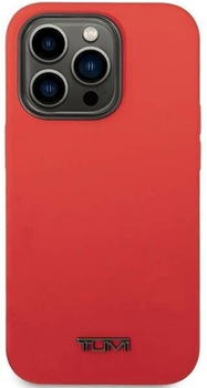 Etui TUMI Liquid Silicone do Apple iPhone 14 Pro Red (3666339075453)