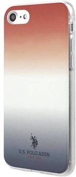 Панель U.S. Polo Assn Gradient Pattern Collection для Apple iPhone 7/8/SE 2020/SE 2022 Blue-Red (3700740477403)