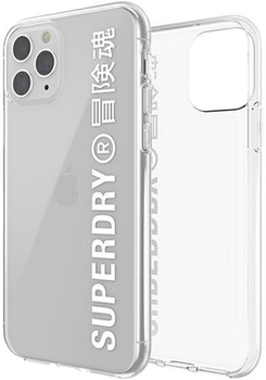 Etui Superdry Snap Clear Case do Apple iPhone 11 Pro White (8718846079716)