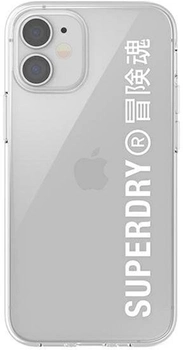 Etui Superdry Snap Clear Case do Apple iPhone 12 mini White (8718846085991)