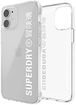 Etui Superdry Snap Clear Case do Apple iPhone 12 mini White (8718846085991)