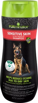 Szampon dla psów FURminator Ultra Premium Shampoo Wrażliwa skóra 473 ml (4048422153382)