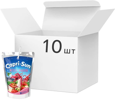 Упаковка напитка Capri-Sun Mystic Dragon 200 мл х 10 шт (4000177408124)