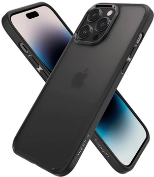Etui Spigen Ultra Hybrid do Apple iPhone 14 Pro Max Frost Black (8809811863550)