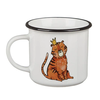 Керамічна кружка Presentville Camper Місіс Тигр (KRC_22NG013)
