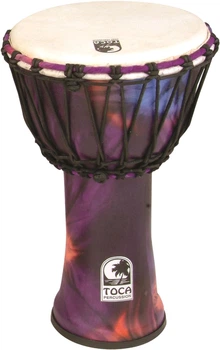 Джембе Toca SFDJ-7WP Freestyle Rope Tuned Woodstock Purple 7" (RG-TO803199)
