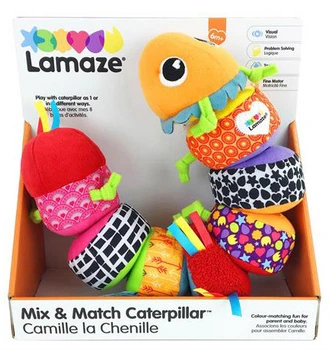 М'яка іграшка Lamaze Збери гусеничку (796714272443)