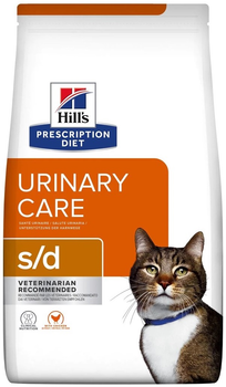 Sucha karma dla kotów Hill's Feline Urinary Care s/d na dolegliwości przewodu moczowego 1.5 kg (0052742059303)