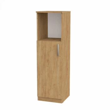 Шкаф книжный Компанит КШ 16 Дуб крафт золотой 35,4х37х120 см