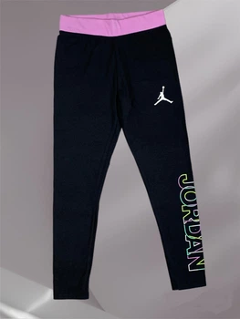 Лосины Jordan L 12/13 лет 140-155 см Черные