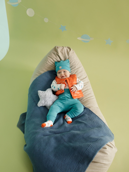 Спортивні штани дитячі Pinokio Orange Flip 110 см Блакитні (5901033307997)