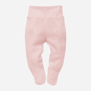 Półśpiochy niemowlęce Pinokio Lovely Day Sleeppants Pink 62 cm Różowe/Pasek (5901033313608)