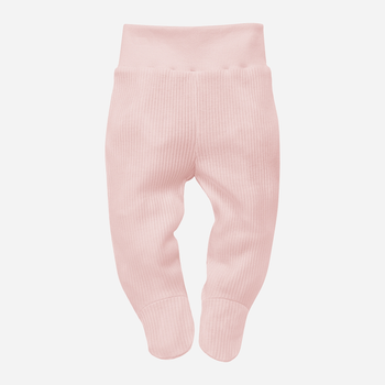 Повзунки Pinokio Lovely Day Sleeppants Pink 56 см Рожеві/Смужка (5901033313592)