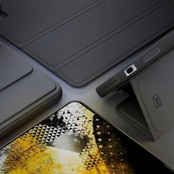 Etui z klapką 3MK Soft Tablet Case do Samsung Galaxy Tab S7/S8 11" Czarny (5903108526913)