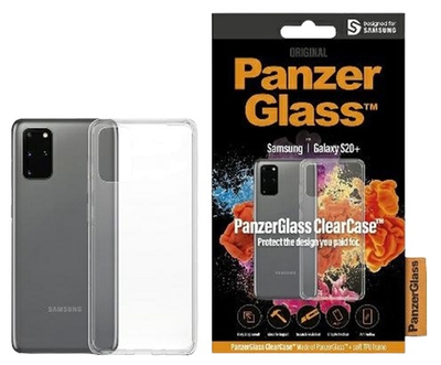 Панель Panzer Glass Clear Case для Samsung Galaxy S20 Ultra + Захисне скло Прозорий (5711724002373)