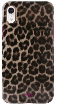 Панель Puro Glam Leopard Cover Limited Edition для Apple iPhone Xr Pожевий (8033830271601)
