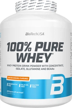 Сироватковий протеїн Biotech 100% Pure Whey порошок 2270 г Солона карамель (5999076238118)