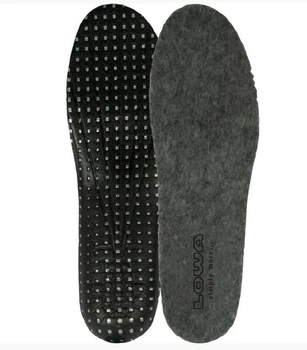 Устілки для зимового взуття вологовідштовхувальні повсякденні з поліетиленового наповнювача для амортизації та захисту ніг від холоду і травм Lowa Fussbett