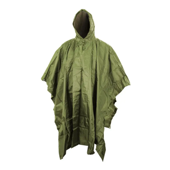 Пончо дождевик US Style Kombat Tactical Зеленый Kali