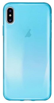 Панель Puro Nude 0.3 для Apple iPhone X Синій (8033830193941)