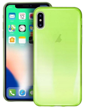 Панель Puro Nude 0.3 для Apple iPhone X Зелений (8033830193972)