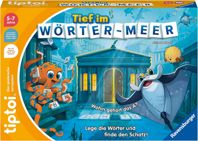 Interaktywna gra planszowa Ravensburger - tiptoi Głębia w morzu słów (4005556001033)
