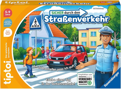 Interaktywna gra planszowa Ravensburger tiptoi Bezpiecznie w ruchu drogowym (4005556001736)