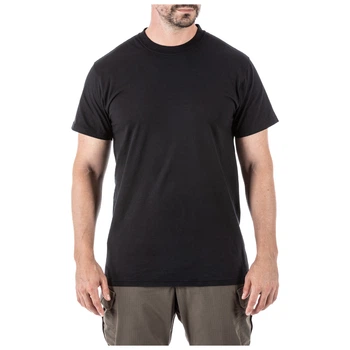 Футболка з коротким рукавом (3 шт. в комплекті) 5.11 Tactical Utili-T Crew - Three Pack Black 2XL (40016-019)