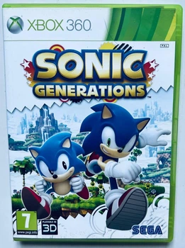 Sonic Generations, Б/У, английская версия - диск для Xbox 360