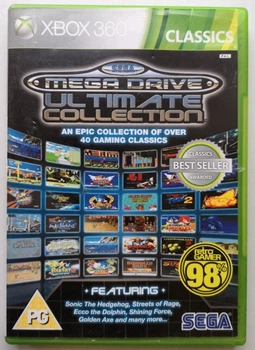 SEGA Mega Drive Ultimate Collection Classics, Б/У, английская версия - диск для Xbox 360