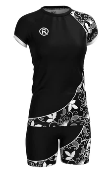 Форма волейбольная женская RIGO BARVA Black-White 2XL