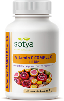 Дієтична добавка Sotya Vitamin C Complex 90 таблеток (8427483014805)