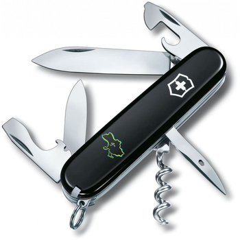 Складной нож Victorinox SPARTAN UKRAINE Границы Украины + Дім 1.3603.3_T1290u