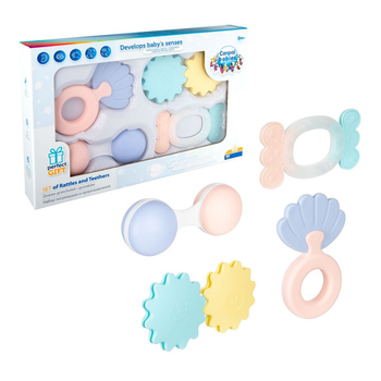 Набір перших брязкалець Pastel Canpol babies (5903407794013)