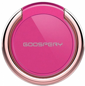 Тримач-кільце на смартфон Mercury Goospery Ring Hotpink - Rose Gold (8806174342364)