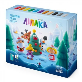 Пластилин Липака Рождественские праздники (99001-UA01)