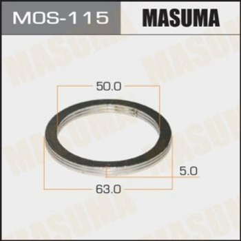 Прокладки выхлопной системы MASUMA MOS115 Toyota Land Cruiser, 4-Runner, Corolla, Carina, Avalon, Auris, Camry, C-HR; Lexus GX, RX 9091706065, 9091706056, 9008043036