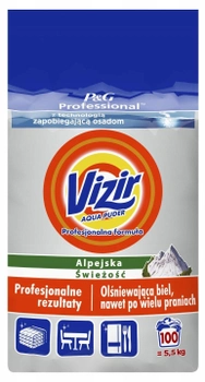 Proszek do prania Vizir Professional Regular Alpine Fresh 5.5 kg (8700216012522)