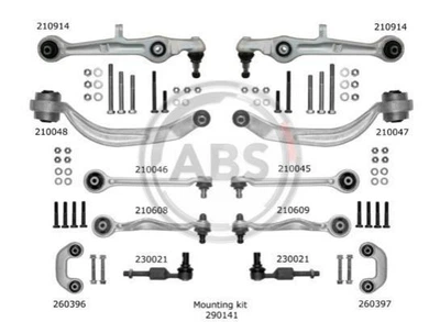 Рычаги и тяги A.B.S. 219901 Audi A4 8D0498998