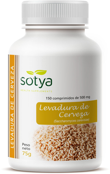 Suplement diety Sotya Levadura Cerveza 500 mg 150 tabletek (8427483002109)
