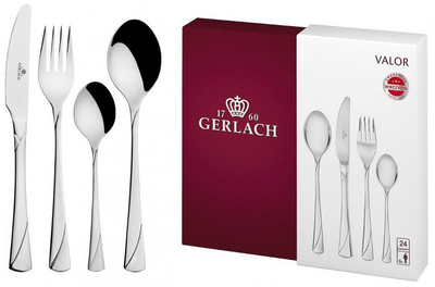 Zestaw sztućców Gerlach Valor 24 szt (5901035239616)