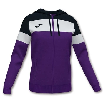 Жіноча спортивна кофта Joma CREW IV HOODIE JACKET фіолетовий,чорний XS 901041.551 XS