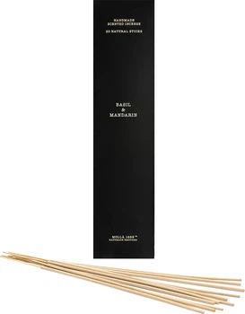 Ароматичні палички Cereria Molla Incense Sticks 9" Basil & Mandarin 20 шт (8424405009215)