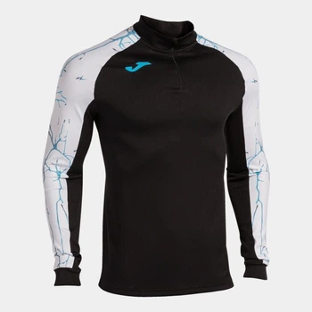Мужская спортивная кофта Joma Elite IX Черный Белый M (102756.102)