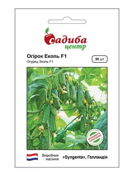 Семена огурца Эколь F1, 50шт, Syngenta, Голландия, семена Садиба Центр