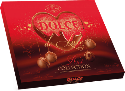 Конфеты глазированные Golski Dolce De Luxe Red Collection 320 г (4820092134034)