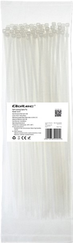 Кабельні стяжки Qoltec Nylon UV 3.6 x 300 мм 100 шт White (5901878522012)