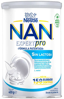 Mieszanka dla dzieci Nestle Nan ExpertPro bez laktozy 400 g (8470003980579)