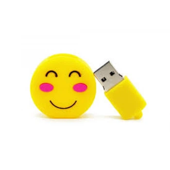 Флешка (флеш память USB) 32 GB Emoji Smile 1 Желтый